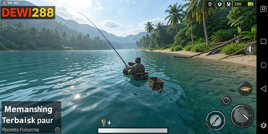 Gameplay memancing seru di DEWI288 dengan grafis menawan.