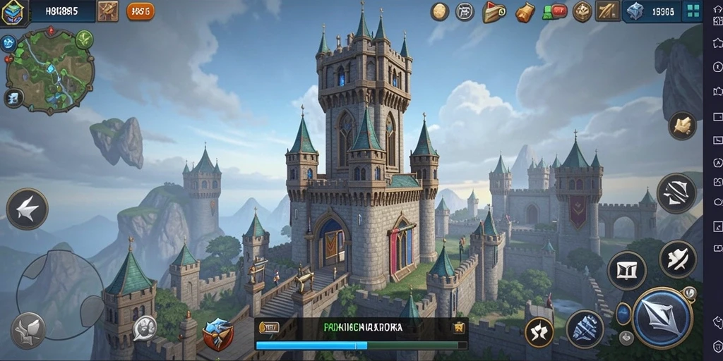Screenshot menampilkan aksi seru gameplay Tower Defense di HOKI8815.