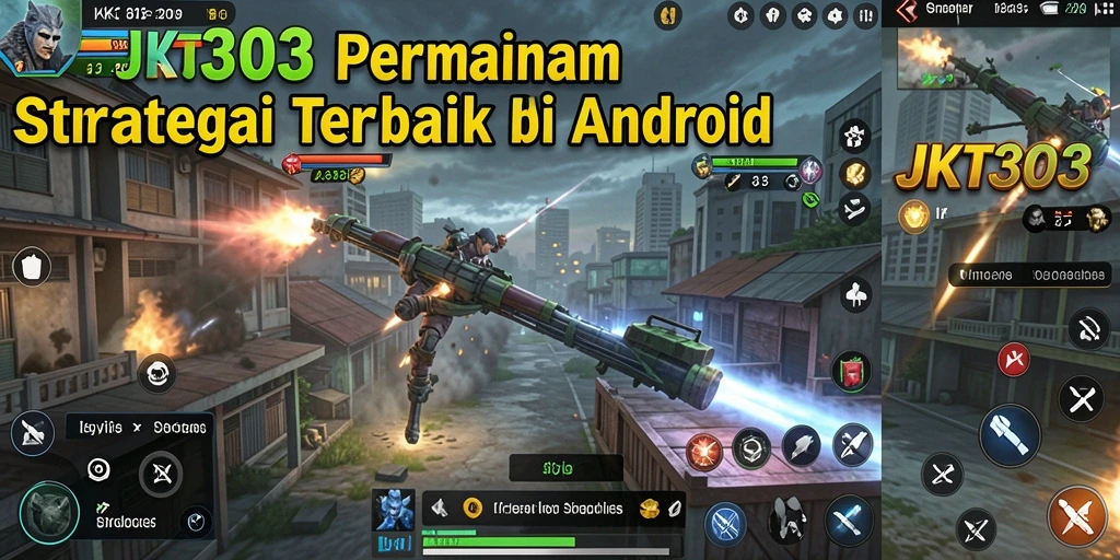 Tampilan gameplay JKT303 dengan aksi strategis yang mendebarkan.