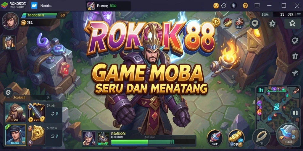 Tampilan gameplay MOSA yang penuh aksi dan strategi.