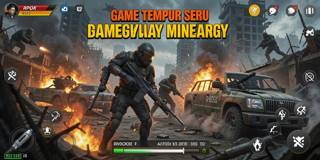Gameplay menegangkan RPOK dengan aksi pertempuran mendebarkan.